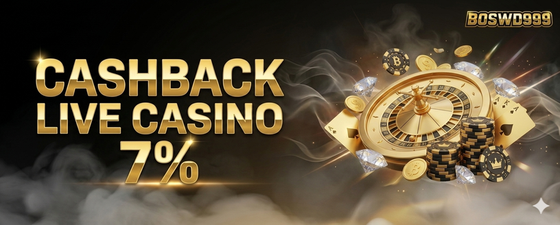 CASHBACK CASINO 7%
